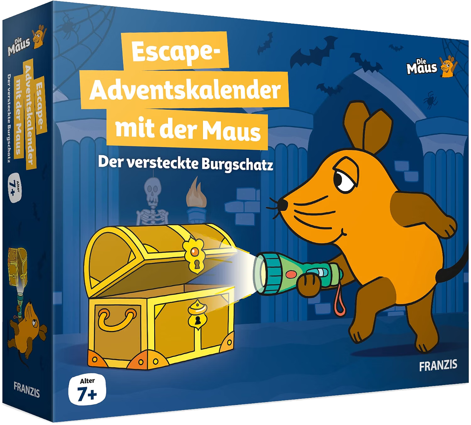 FRANZIS - Escape Adventskalender mit der Maus - Der Versteckte Burgschatz